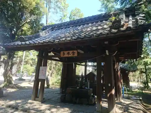 愛知県高浜市春日神社の手水舎