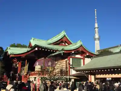 亀戸天神社の本殿・本堂