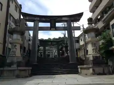 鎮西大社諏訪神社の鳥居