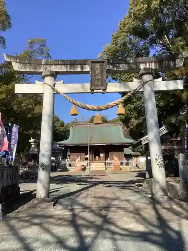 菟足神社の鳥居