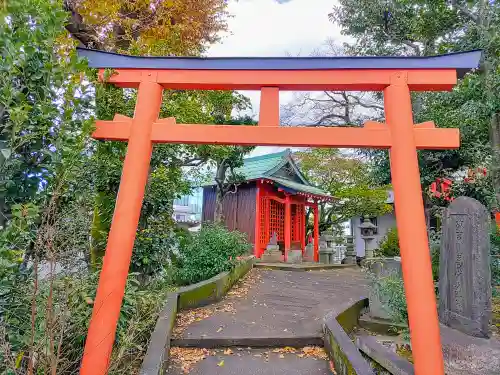 定徳寺の鳥居