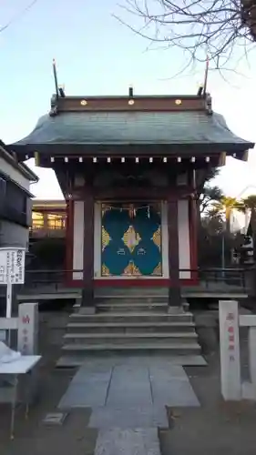 梅田稲荷神社の本殿・本堂