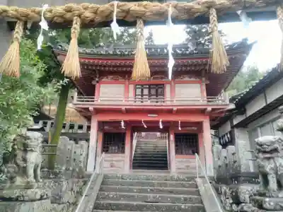 若宮八幡宮の山門・神門