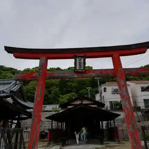 五宮神社の鳥居