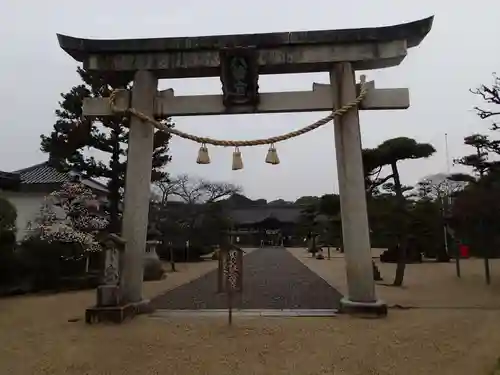 誉田八幡宮の鳥居