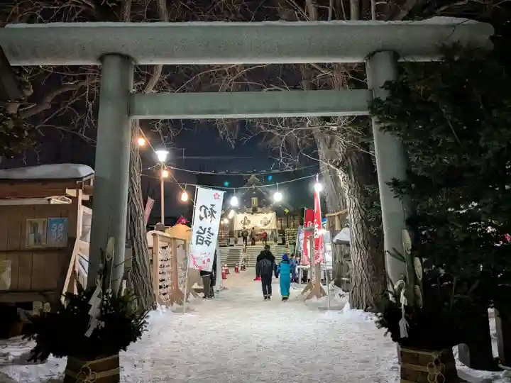 札幌諏訪神社の初詣