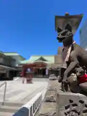 東京羽田 穴守稲荷神社の狛犬