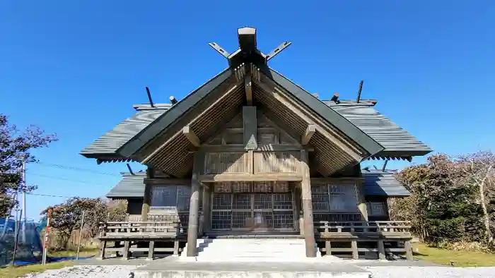 天塩厳島神社の本殿