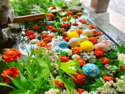 滑川神社 - 仕事と子どもの守り神の手水舎