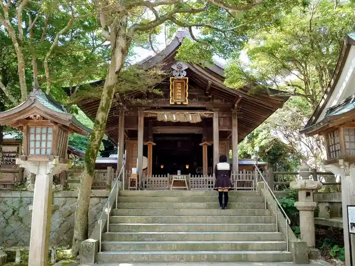 志賀海神社の本殿・本堂