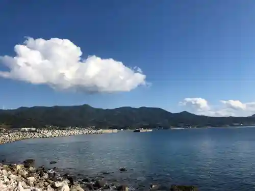 羽島崎神社の景色