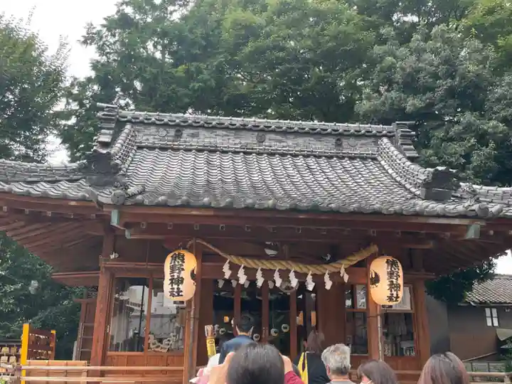 川越熊野神社の本殿・本堂