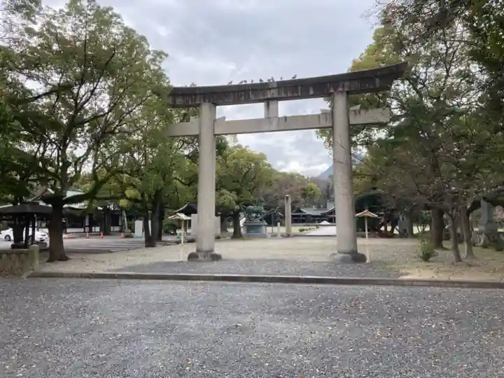 讃岐宮 香川縣護國神社の鳥居