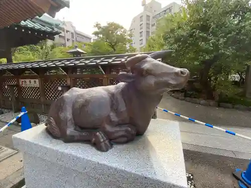 湯島天満宮の狛犬