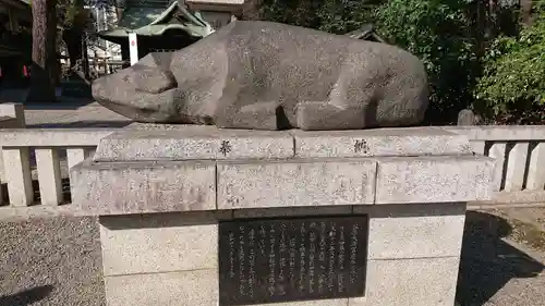 谷保天満宮の狛犬