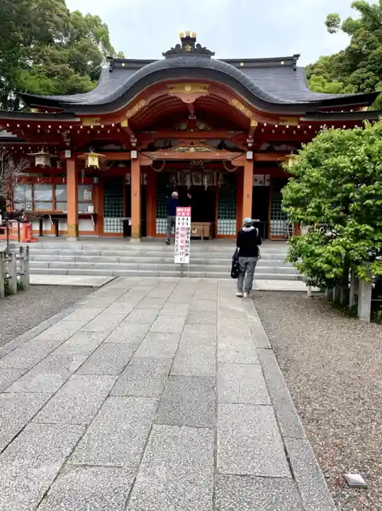 長岡天満宮の本殿・本堂