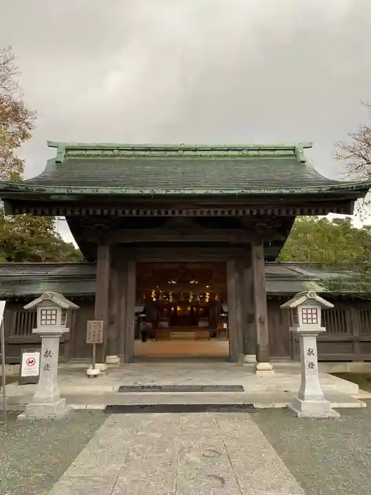 宗像大社の本殿・本堂