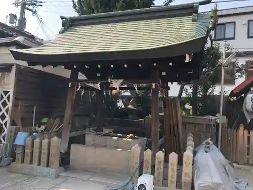 比賣許曾神社の手水舎