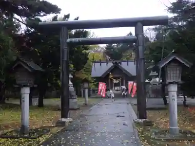 新十津川神社の鳥居