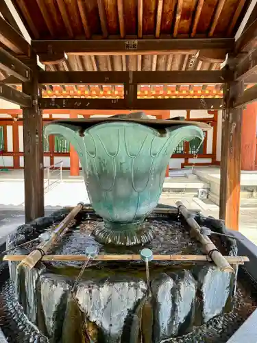 薬師寺の手水舎