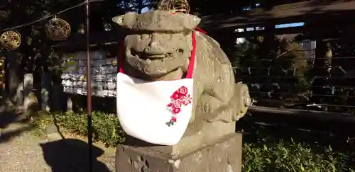 菊田神社の狛犬