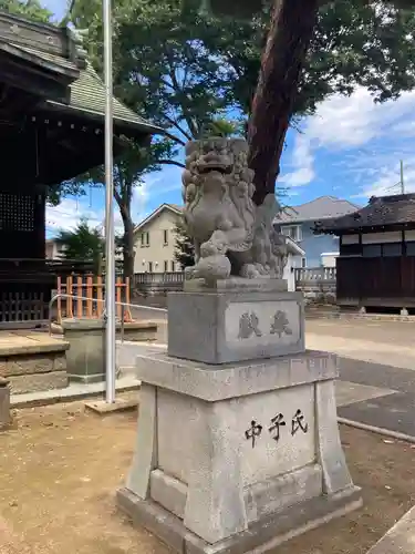 大泉諏訪神社の狛犬