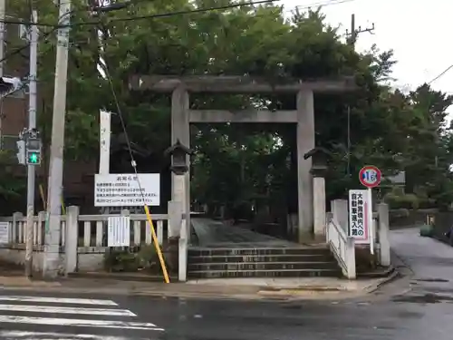 意富比神社の鳥居