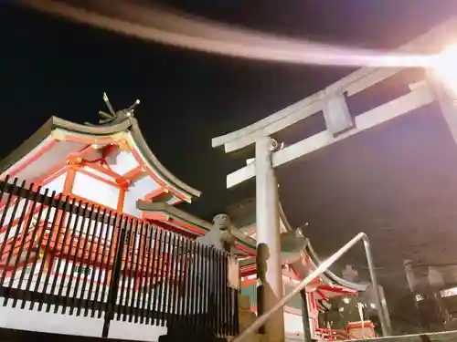 花園神社の鳥居