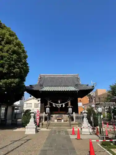 嶺白山神社の本殿・本堂