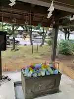 北広島市総鎮守 廣島神社の手水舎