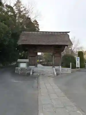 大聖寺（土浦大師不動尊）の山門・神門