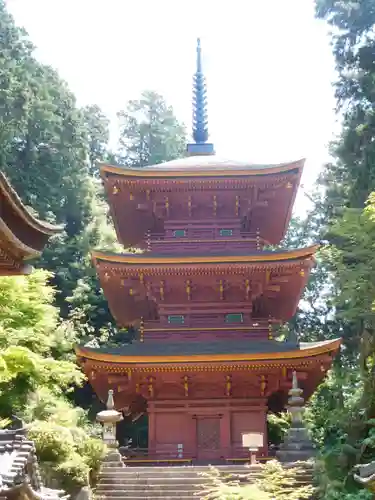 長命寺の塔