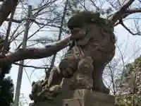 検見川神社の狛犬