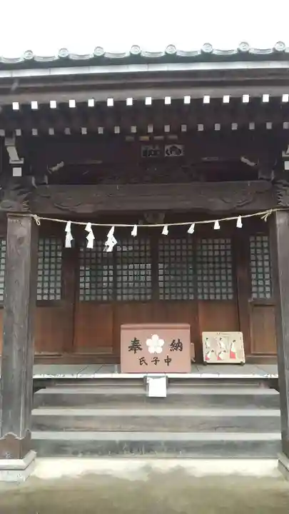 生出塚神社の本殿・本堂