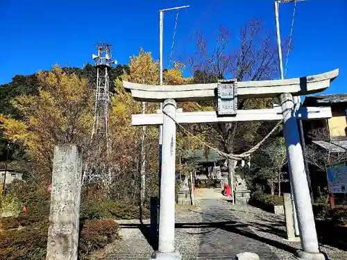 温泉神社～磐梯熱海温泉～の鳥居