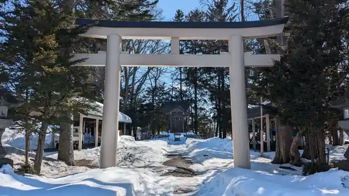 顕勲神社（旭川神社）の鳥居