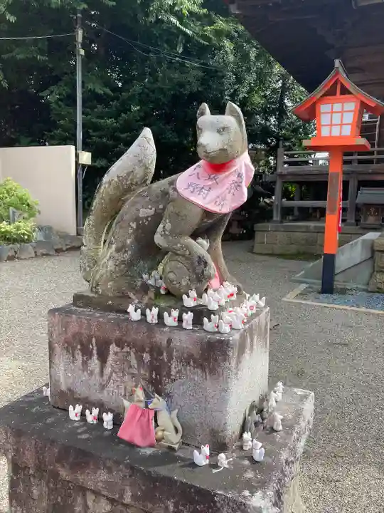 尾曳稲荷神社の狛犬