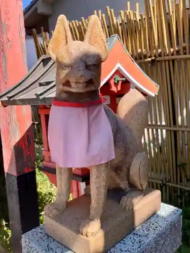 姫嶋神社の狛犬