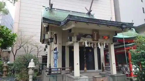 火防　陶器神社（坐摩神社末社）の本殿