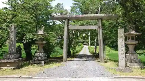 鹿島大神宮の鳥居