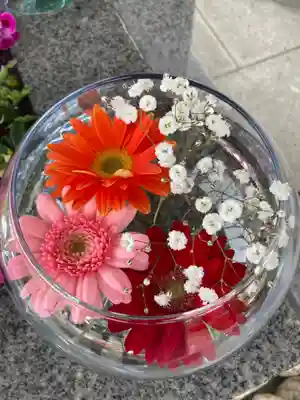 新川皇大神社の手水舎