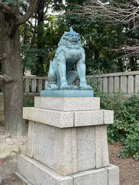道意神社の狛犬