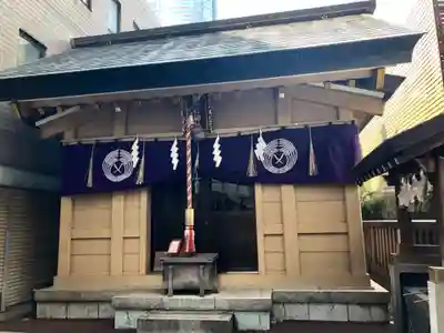 朝日神社の本殿・本堂