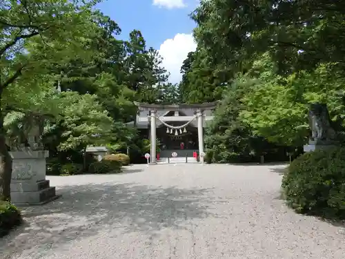 越中一宮 髙瀬神社の鳥居