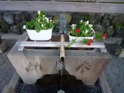 神館飯野高市本多神社の手水舎