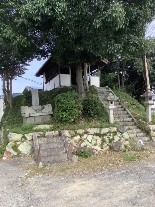 神明社 稲荷神社 尾張・余語氏館(愛知県)