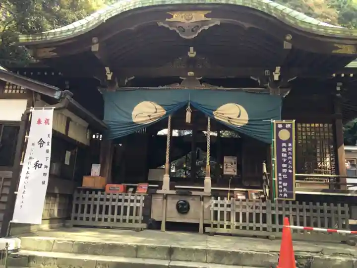 御田八幡神社の本殿・本堂