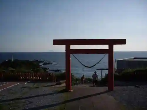 龍宮神社の鳥居