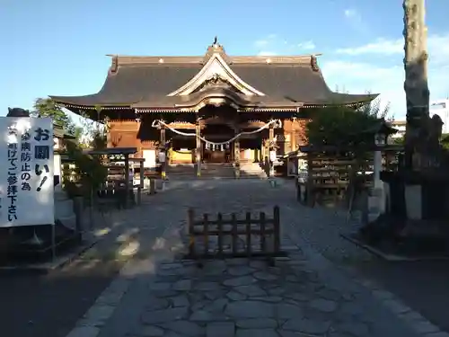 新発田諏訪神社の本殿