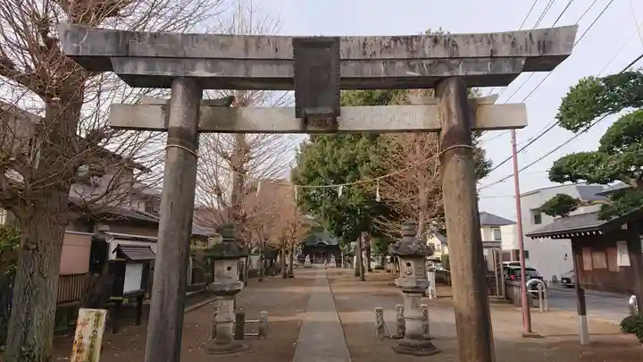 杉山神社の鳥居
